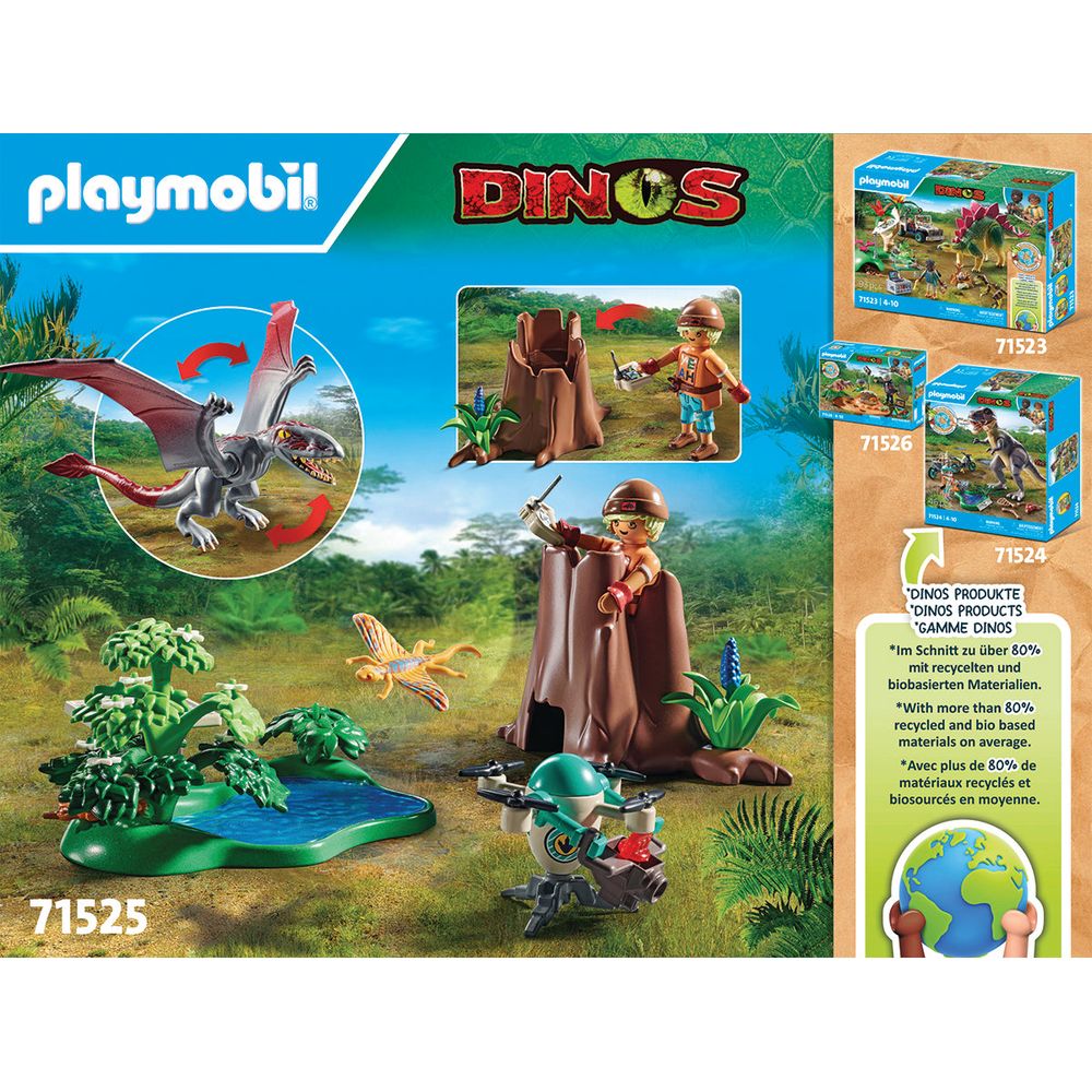 Playmobil - Observatory for Dimorphodon Playset - Preschool