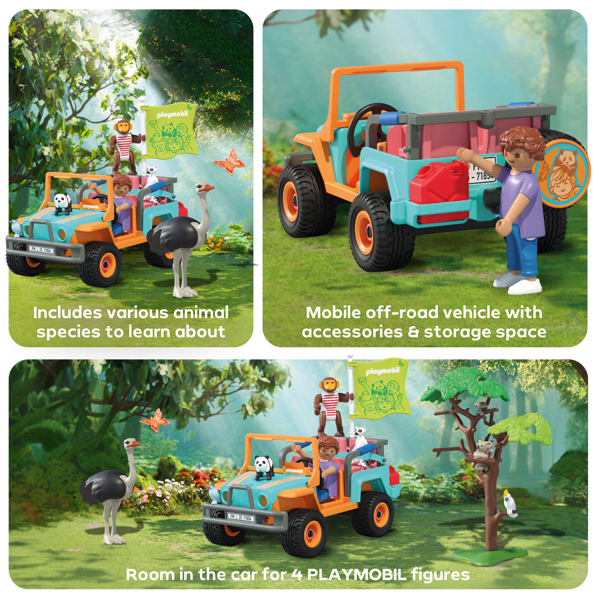 Playmobil - Off-Road Vehicle Playset - Preschool