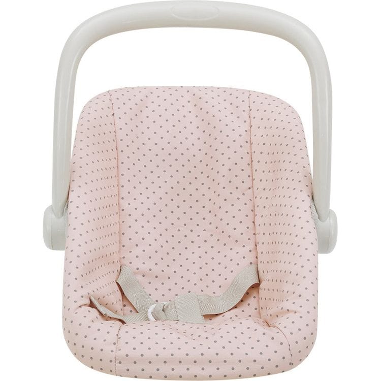 Teamson Kids - Olivia's Little World Polka Dot Princess Baby Doll Carrier & Car Seat Set - Dolls
