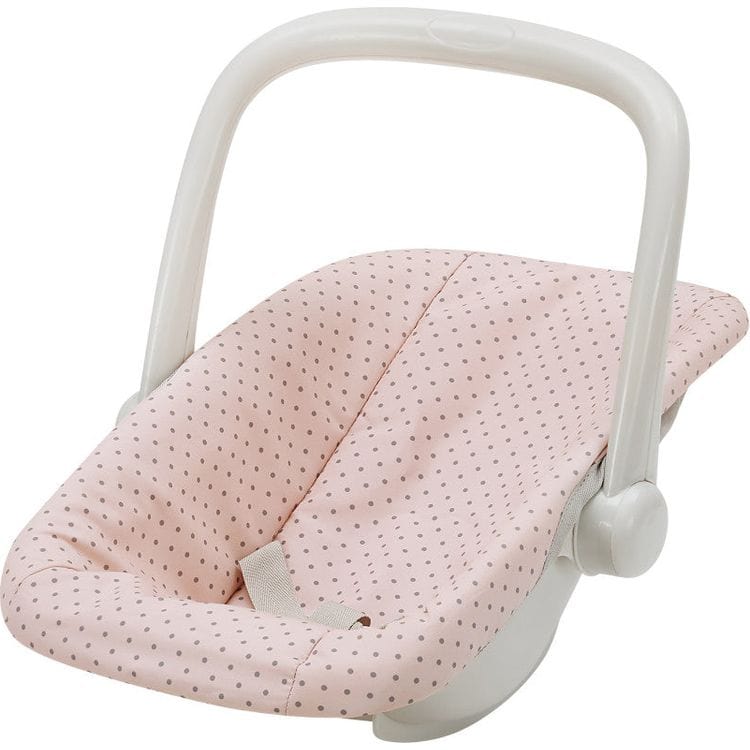 Teamson Kids - Olivia's Little World Polka Dot Princess Baby Doll Carrier & Car Seat Set - Dolls