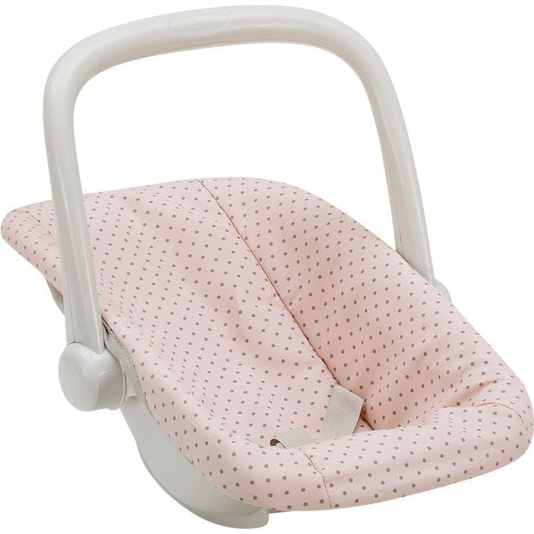 Teamson Kids - Olivia's Little World Polka Dot Princess Baby Doll Carrier & Car Seat Set - Dolls