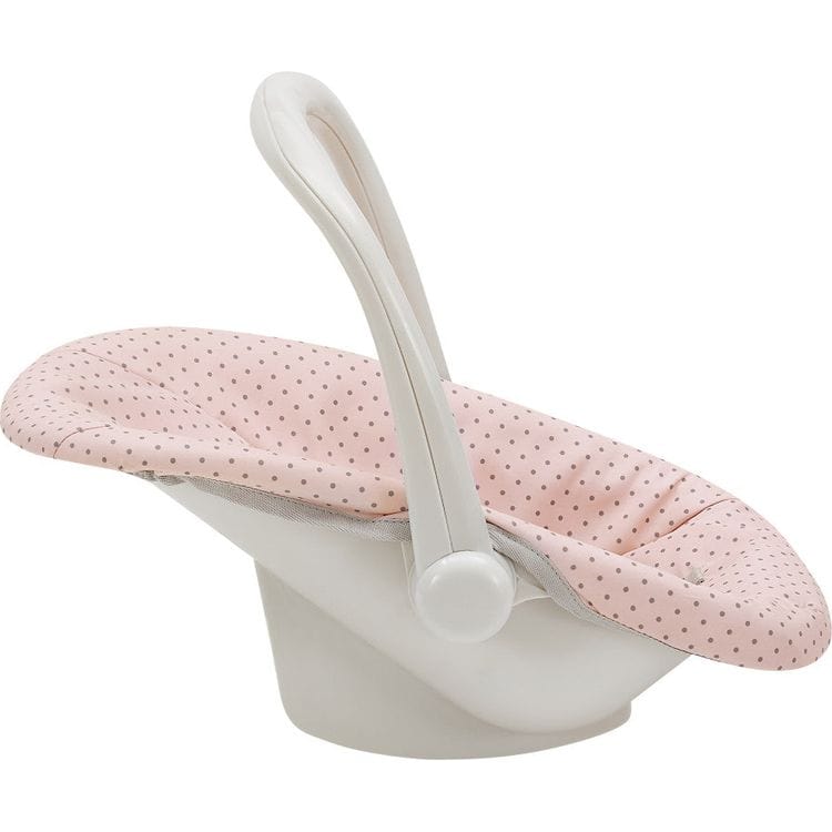 Teamson Kids - Olivia's Little World Polka Dot Princess Baby Doll Carrier & Car Seat Set - Dolls