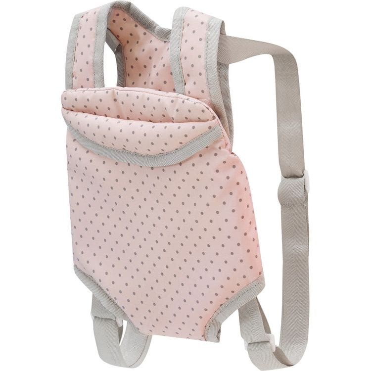 Teamson Kids - Olivia's Little World Polka Dot Princess Baby Doll Carrier & Car Seat Set - Dolls