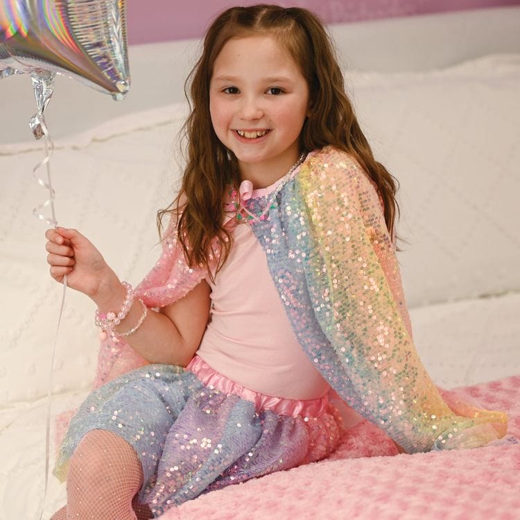 Great Pretenders - Ombre Sequins Skirt - Size 4-6 Years - Dress up