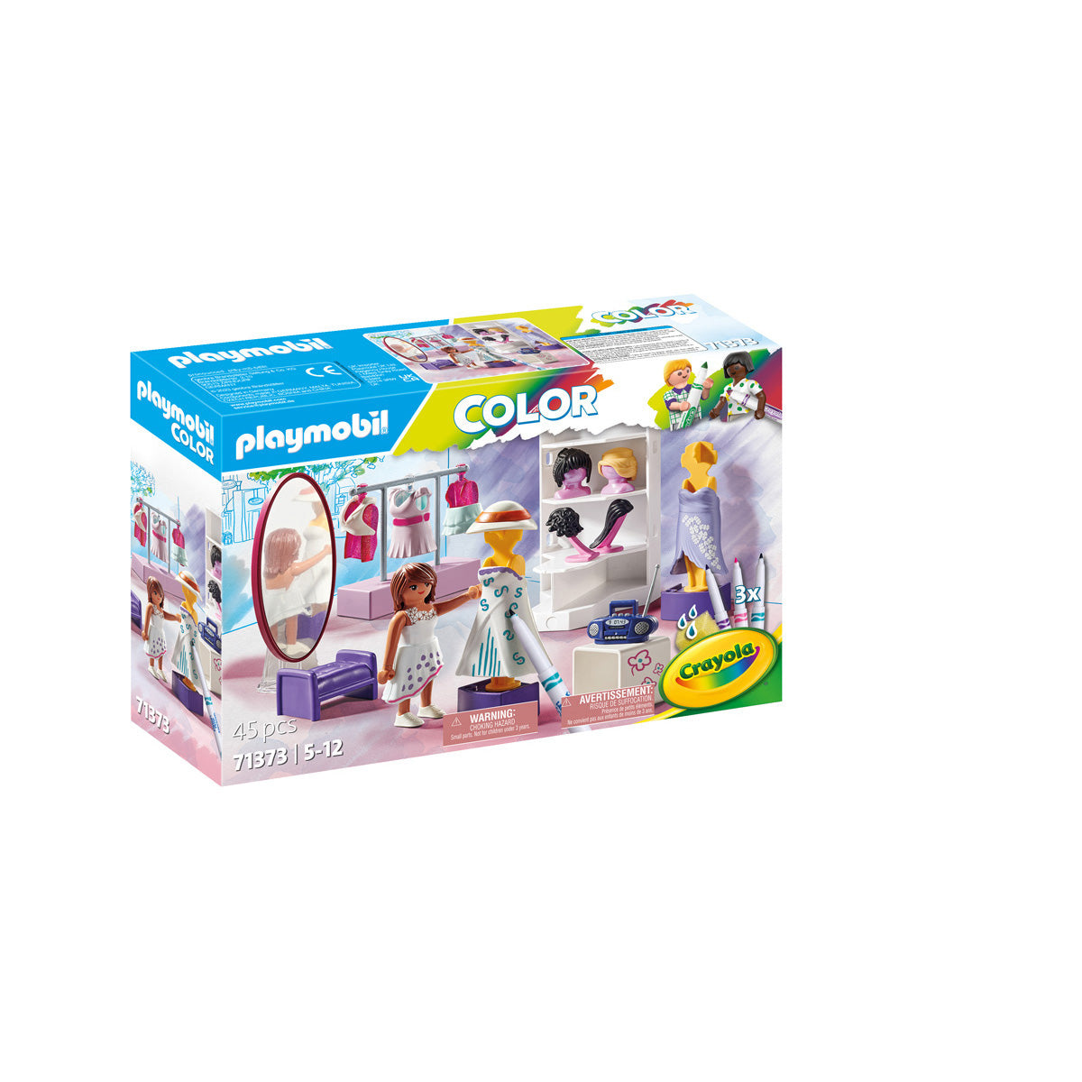 Playmobil - PLAYMOBIL Color: Dressing Room Playset - Preschool
