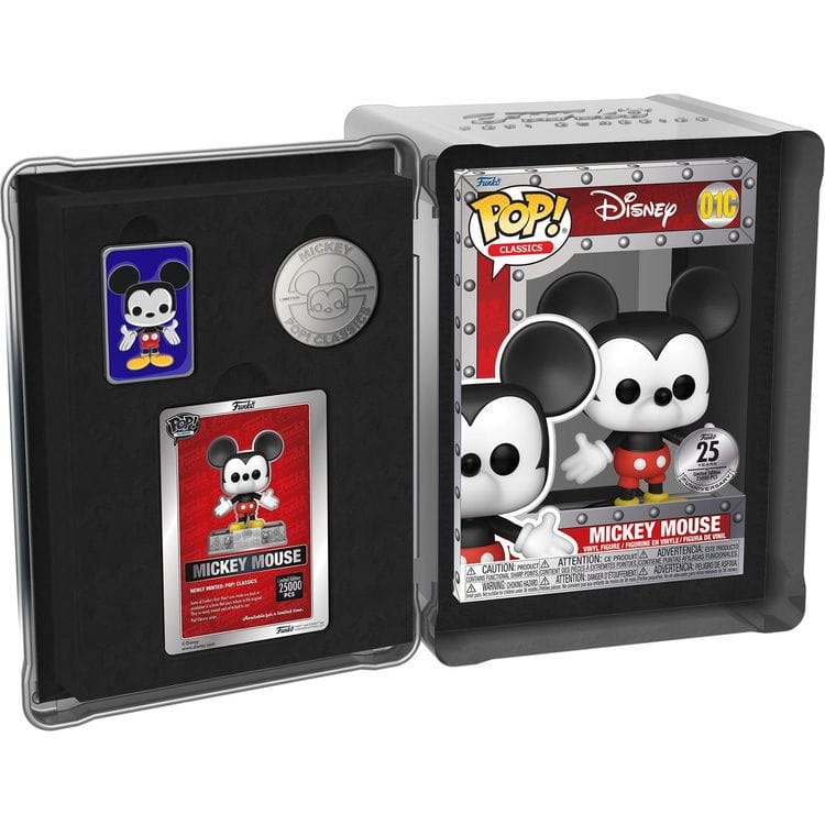 Funko - POP Classics: Disney- Mickey Mouse - World of Funko