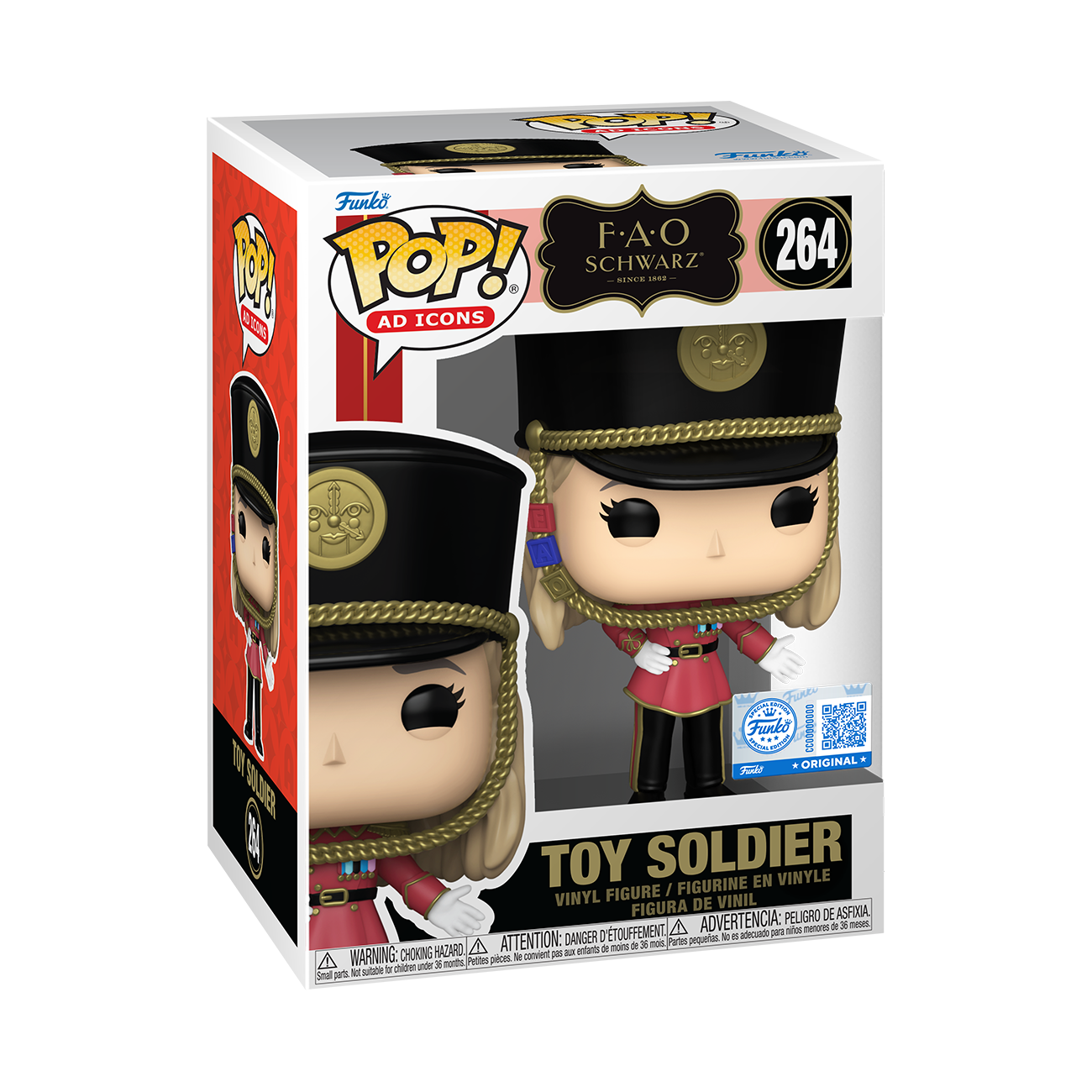 Funko - PREORDER: POP FAO! Female Toy Soldier with Chase (Exclusive) - World of Funko