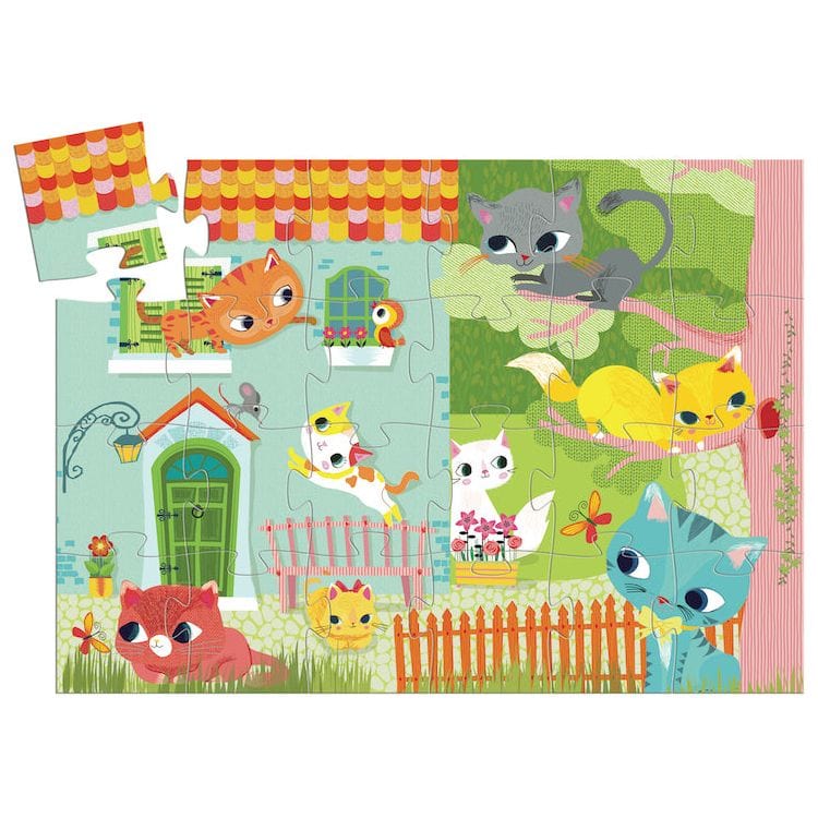 Djeco - Pachat & Friends 24-Piece Jigsaw Puzzle - Puzzles