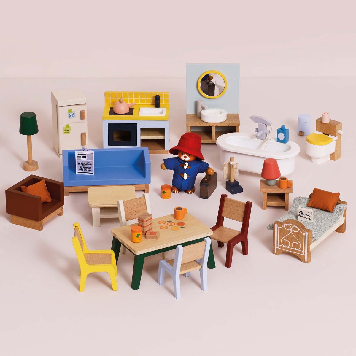 Le Toy Van - Paddington Dollhouse Furniture - Dolls