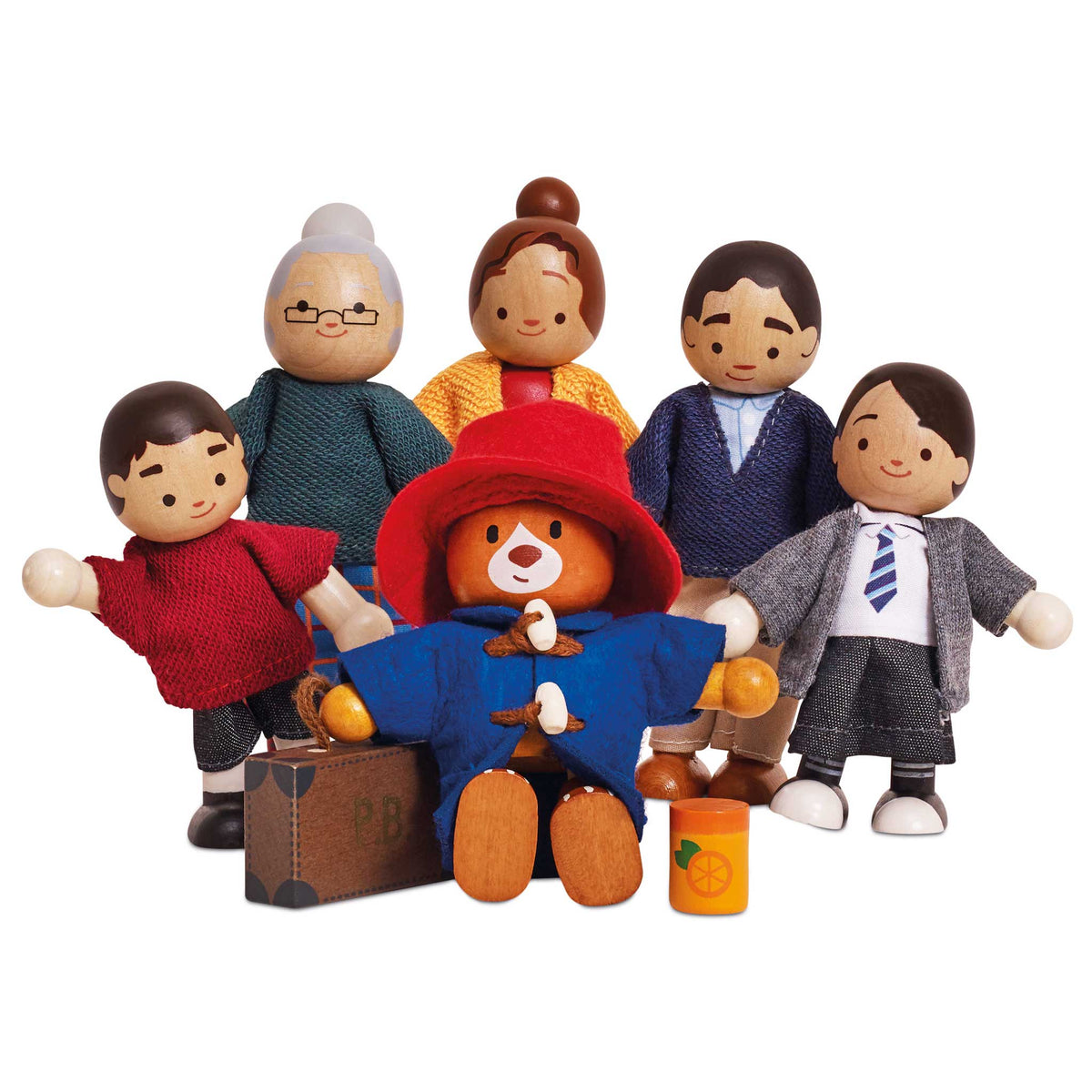 Le Toy Van - Paddington and Family Doll Set - Dolls