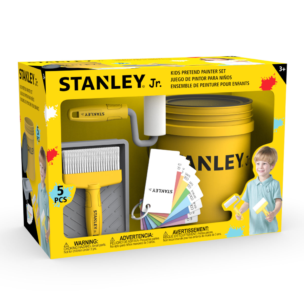 Stanley Jr. - Painter Set for Kids (5 Tools) - Preschool