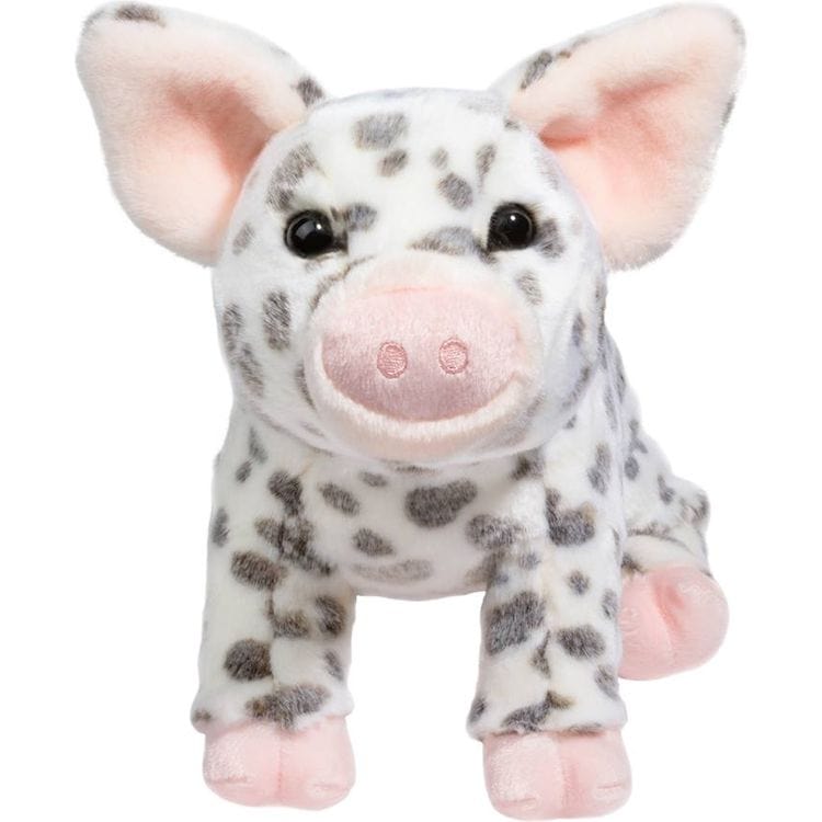 Douglas - Pauline Black Spotted Pig - Plush