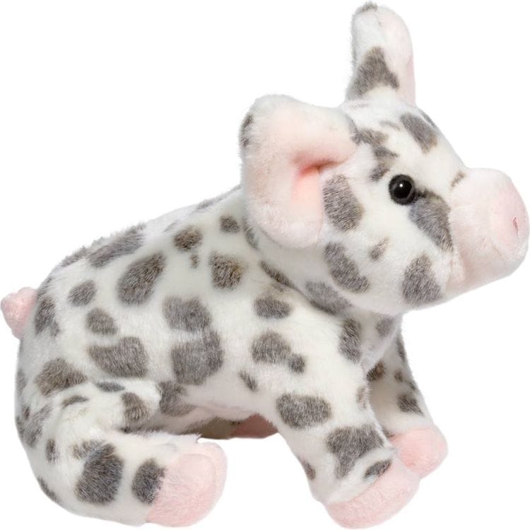 Douglas - Pauline Black Spotted Pig - Plush