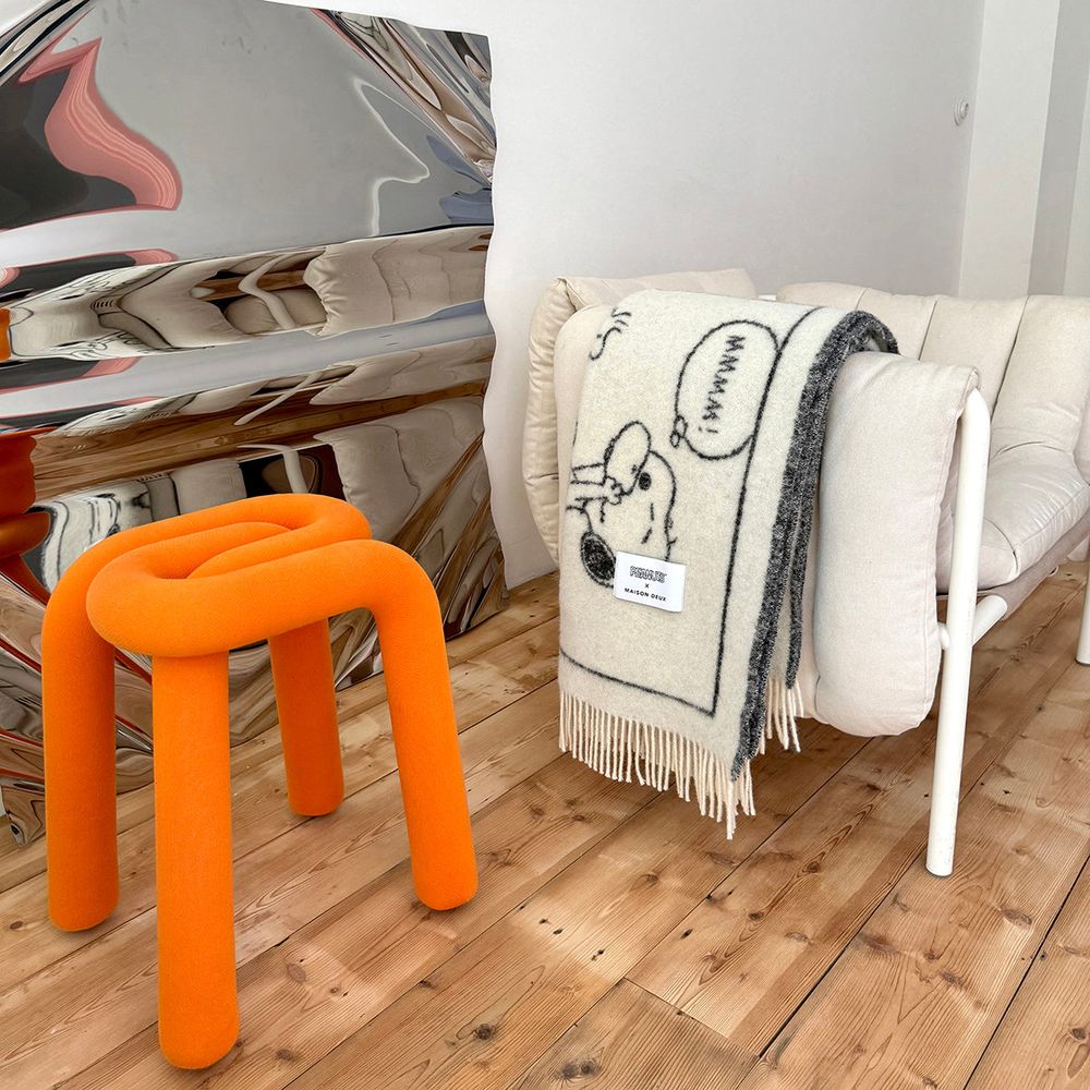 Maison Deux - Peanuts Blanket - Doughnut Comic - Trend Accessories