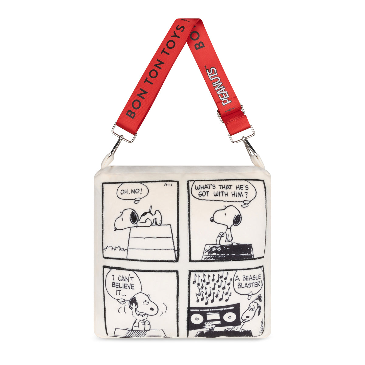 Bon Ton Toys - Peanuts Comic Strip Pillow Purse - 11" - Plush