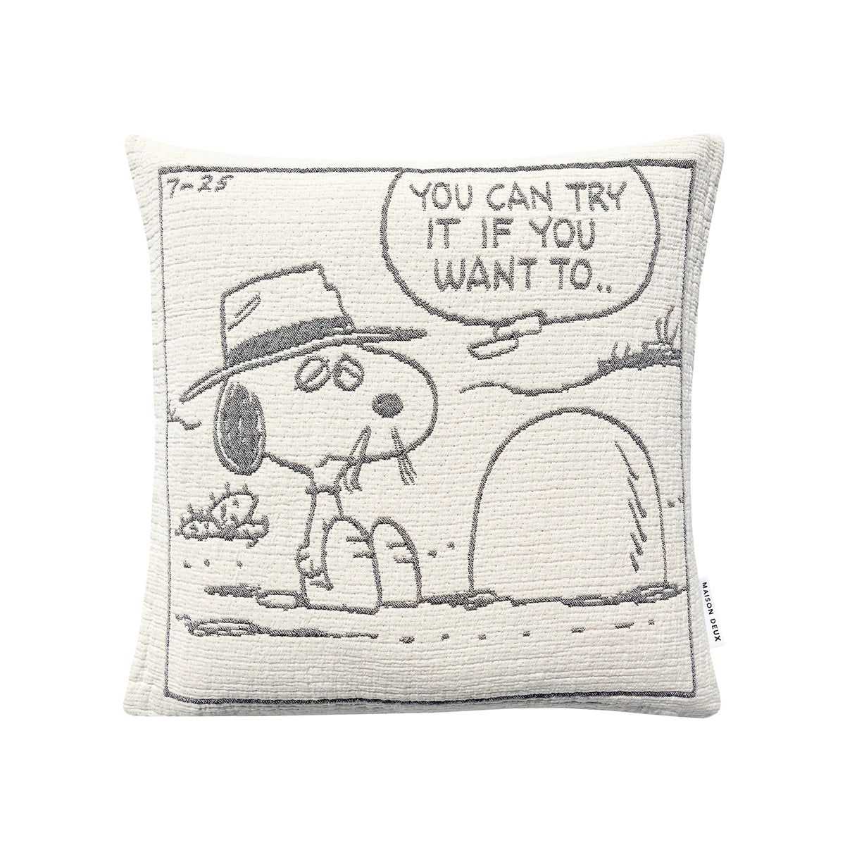 Maison Deux - Peanuts Cushion Cover - Rock - Room Decor