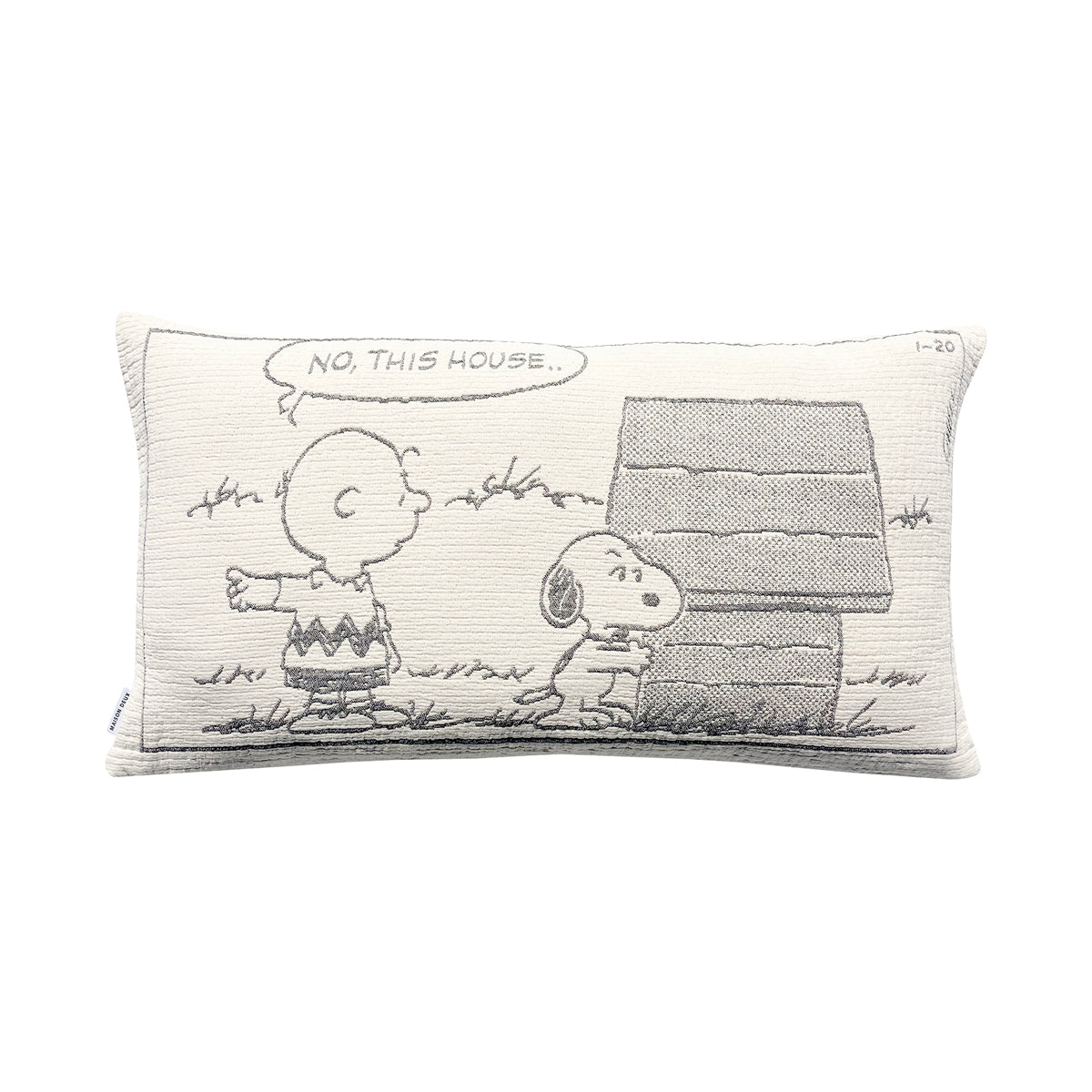 Maison Deux - Peanuts Cushion Cover XL - Guard the House - Room Decor