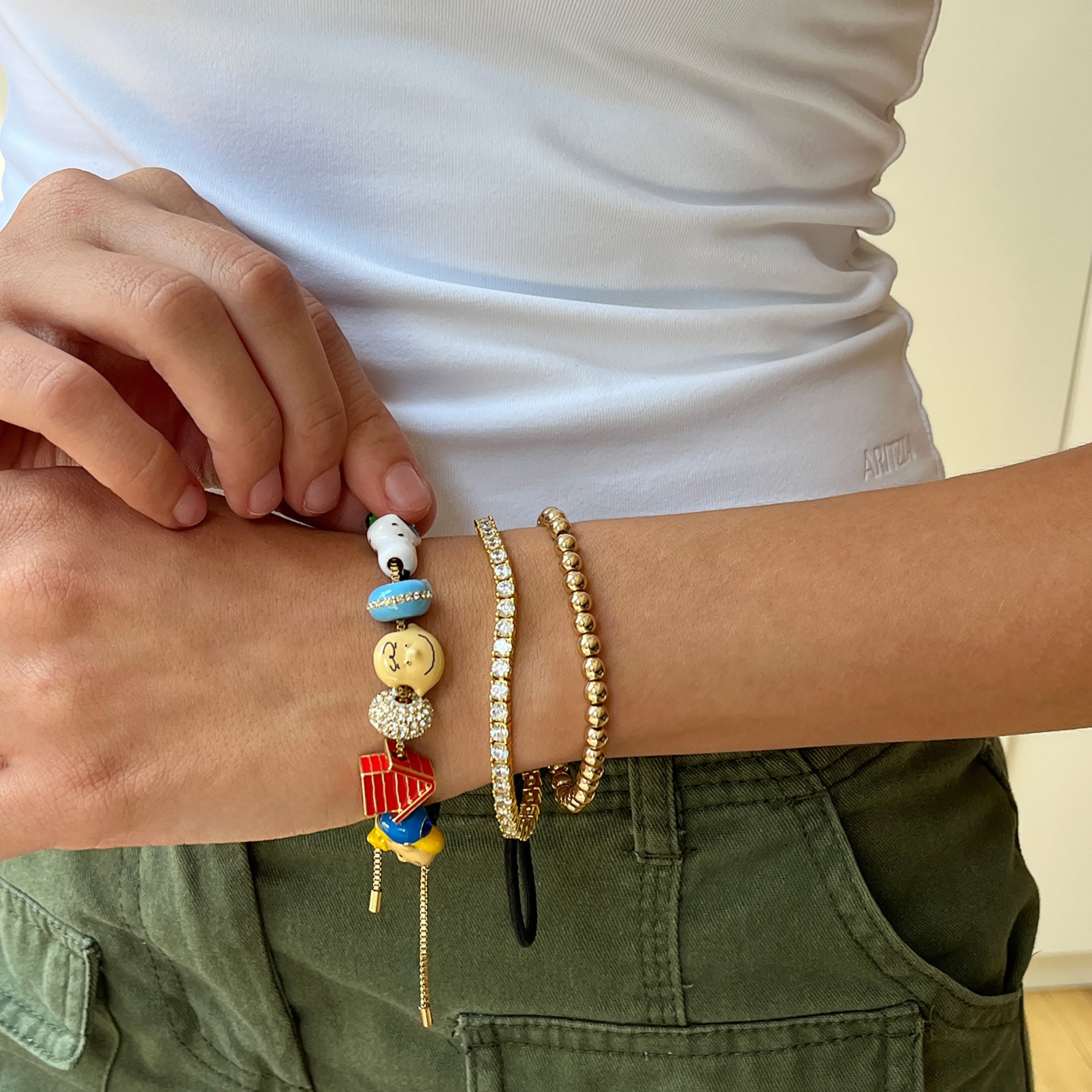 Peanuts - Peanuts Property Motif Bracelet - Trend Accessories