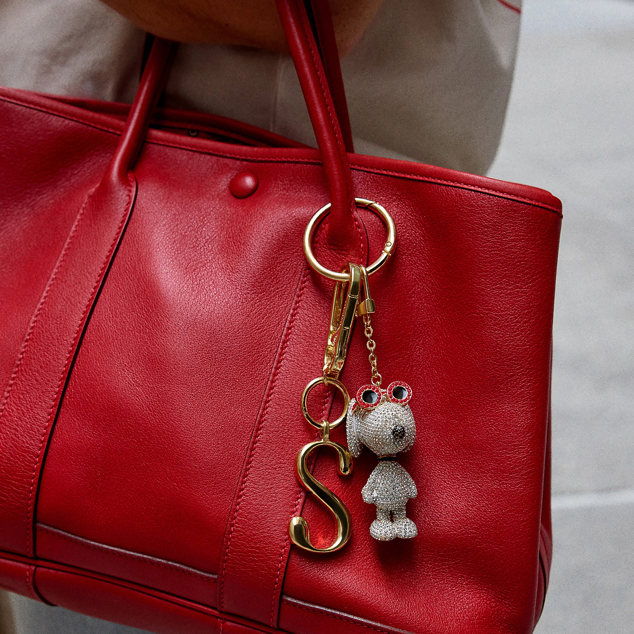 Peanuts - Peanuts Snoopy 3D Bag Charm - Trend Accessories