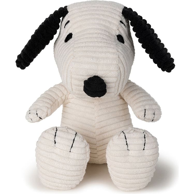 Bon Ton Toys - Peanuts Snoopy 7.5" Sitting Corduroy Plush - Cream - Plush