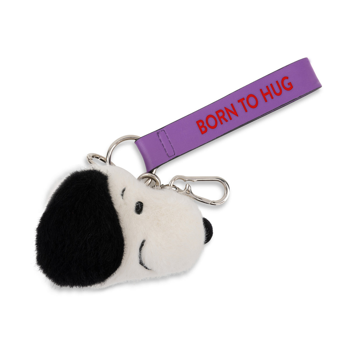 Bon Ton Toys - Peanuts Snoopy Fuzzy Eco Bag Charm - 3" - Plush