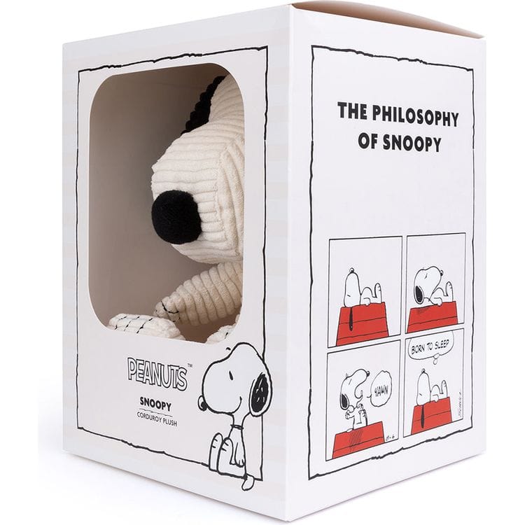 Bon Ton Toys - Peanuts Snoopy Sitting Corduroy 11" Plush in Giftbox - Plush