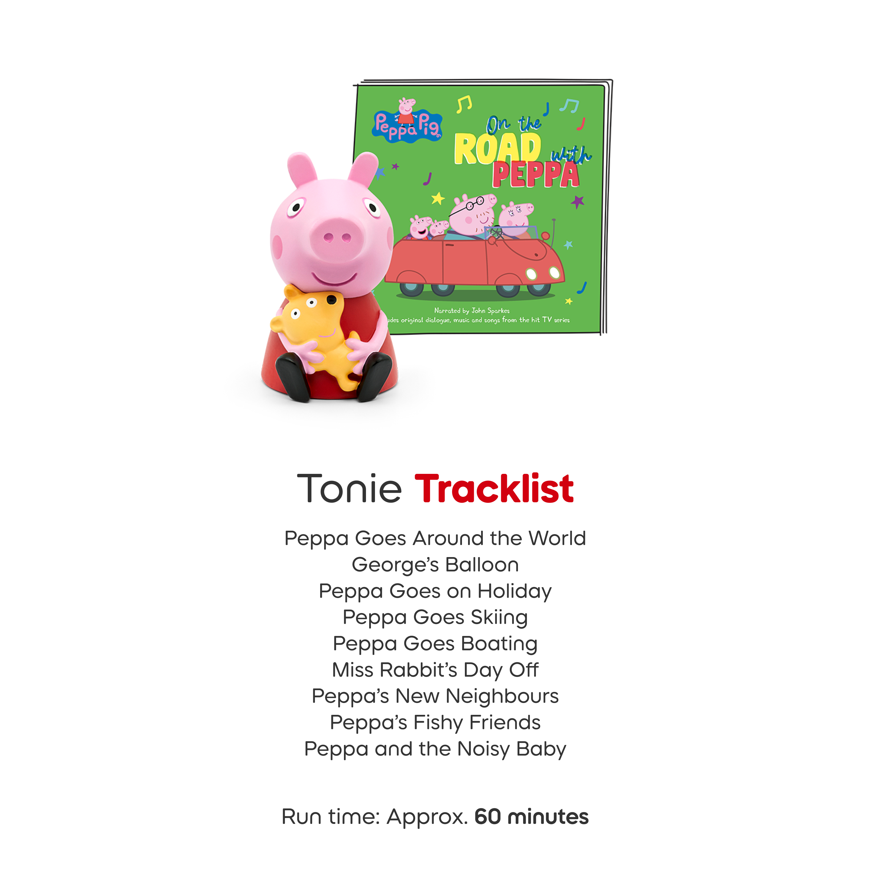 Tonies - Peppa Pig: On the Road with Peppa Tonie - Electronics