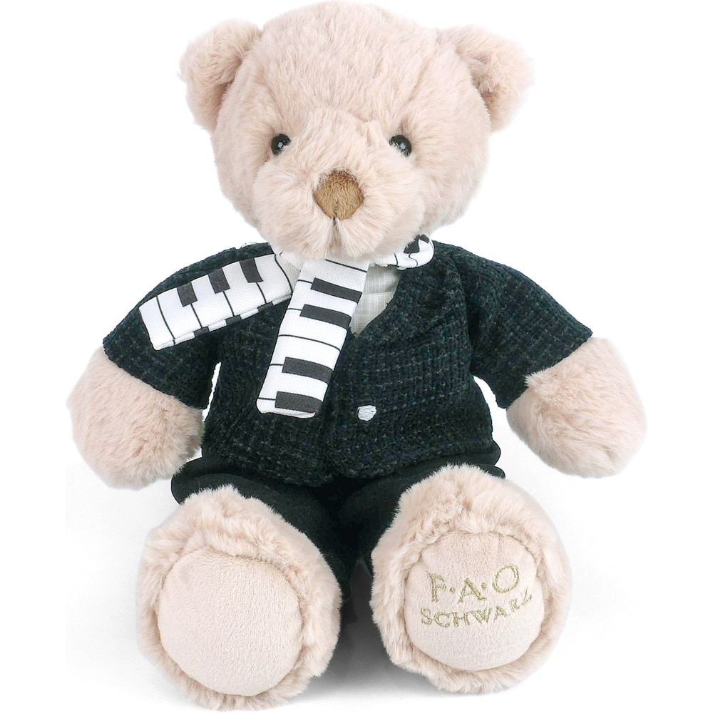 FAO Schwarz - Piano Teddy Bear - Boy - Plush
