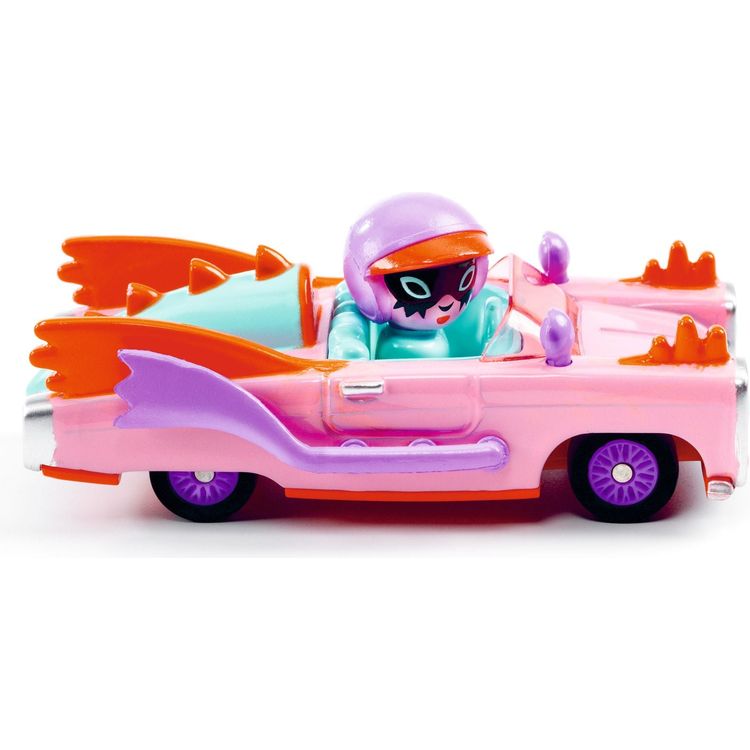 Djeco - Pink Lady Crazy Motors Car Toy - Vehicles