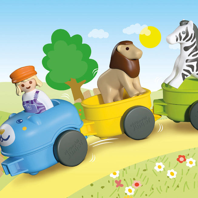 Playmobil - Playmobil Junior: Animal Train - Preschool