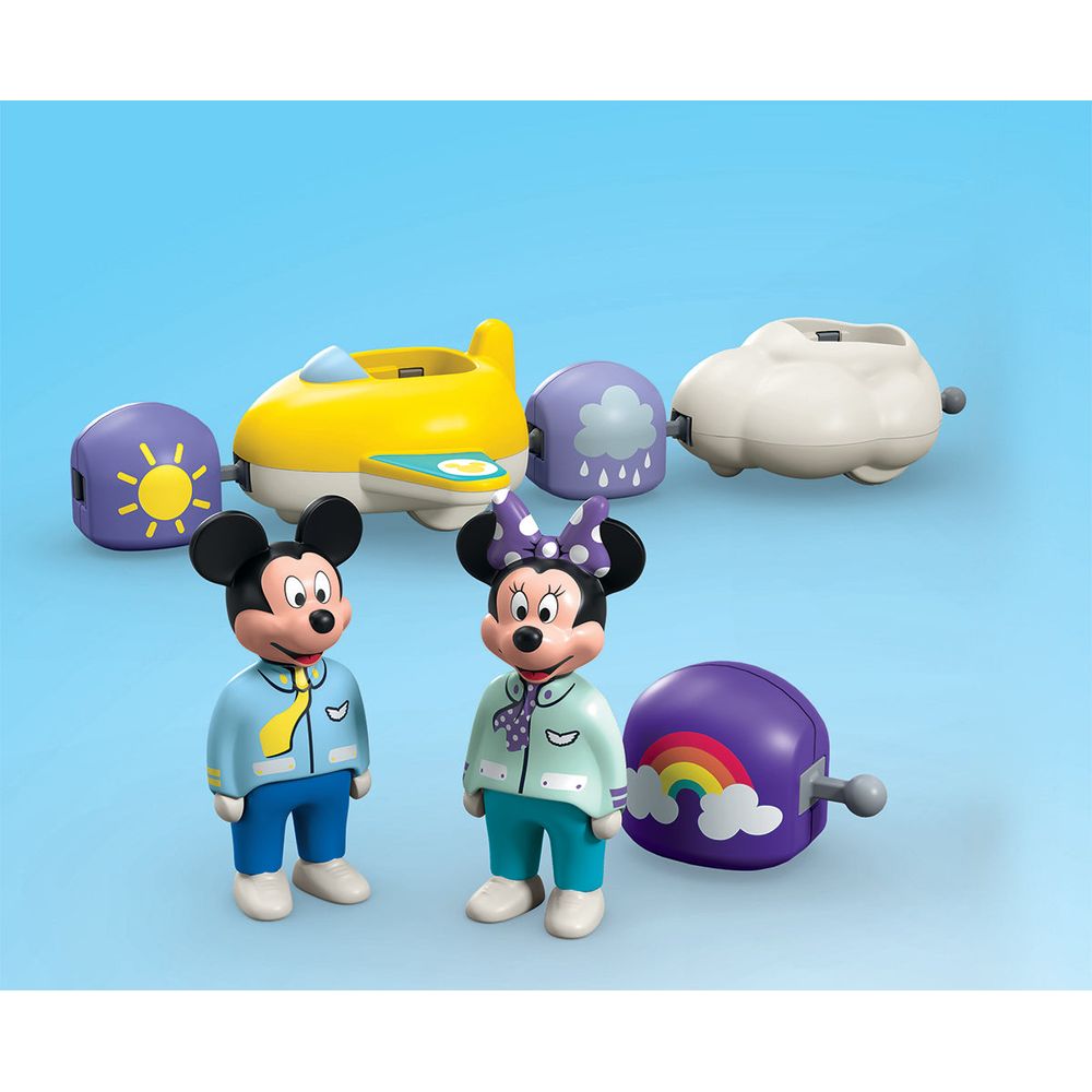 Playmobil - Playmobil Junior & Disney: Mickey Mouse's & Minnie Mouse's Cloud Ride - Preschool
