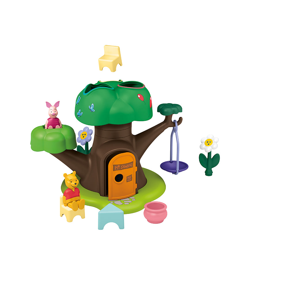 Playmobil - Playmobil Junior & Disney: Winnie the Pooh's & Piglet's Tree House Playset - Preschool