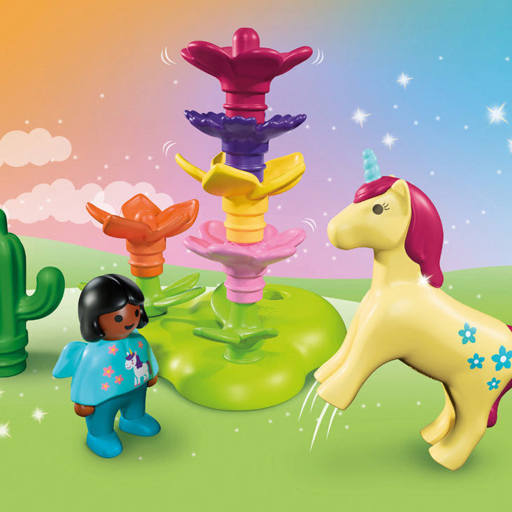 Playmobil - Playmobil Junior: Unicorn Fairy Garden Playset - Preschool