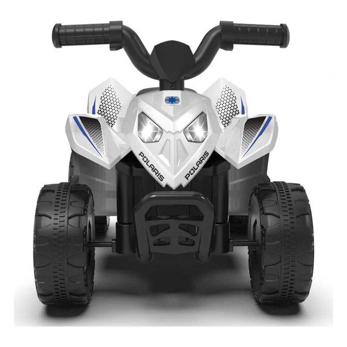 Best Ride on Cars - Polaris Outlaw ATV 6V - White - Outdoor