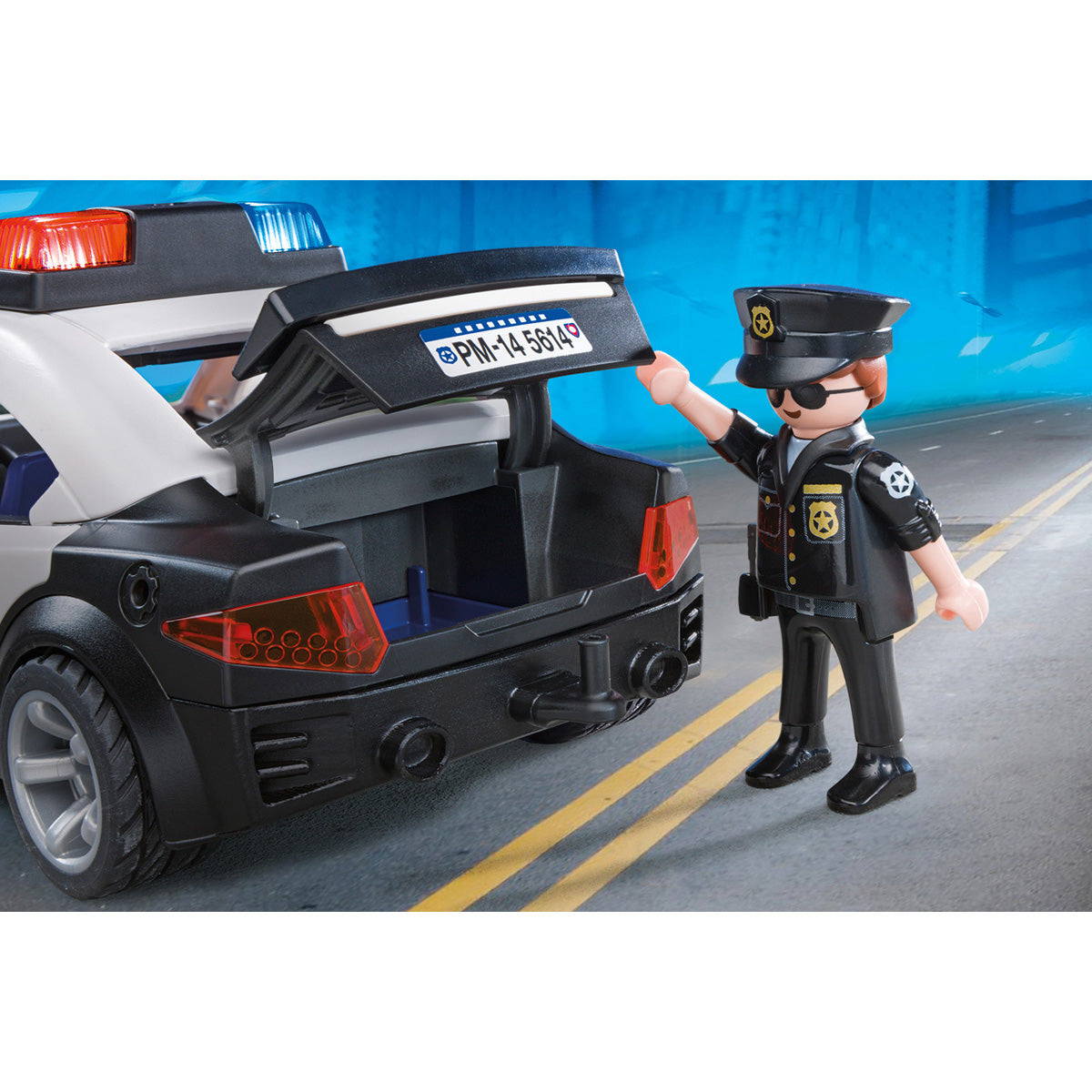 Playmobil - Police Cruiser Vehicle - Preschool