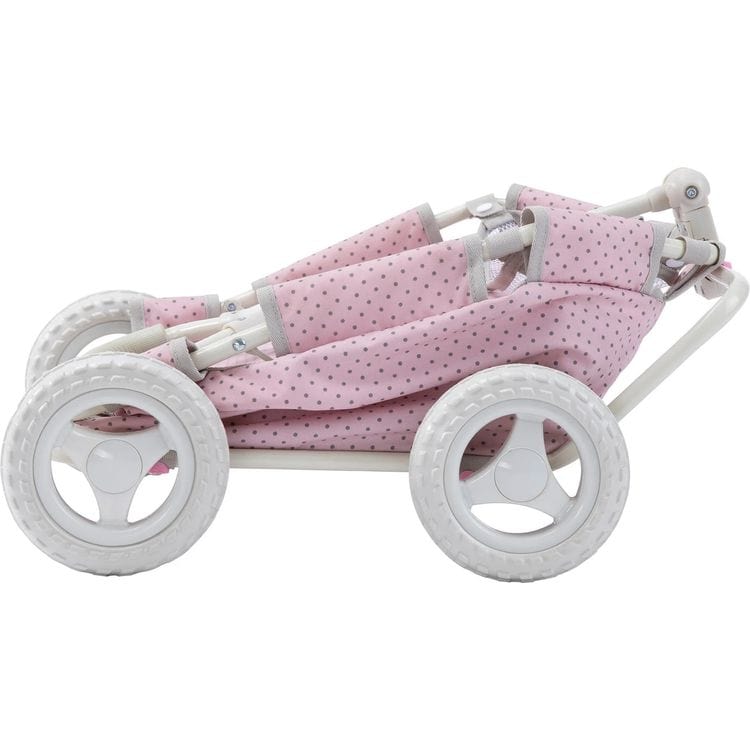 Teamson Kids - Polka Dots Princess Baby Doll Wagon - Dolls