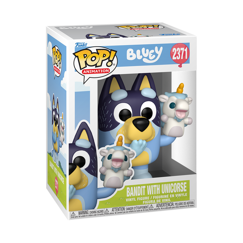 Bluey Pop! Bandit with Unicorse
