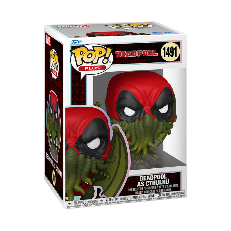 Marvel Pop! Plus Deadpool as Cthulhu