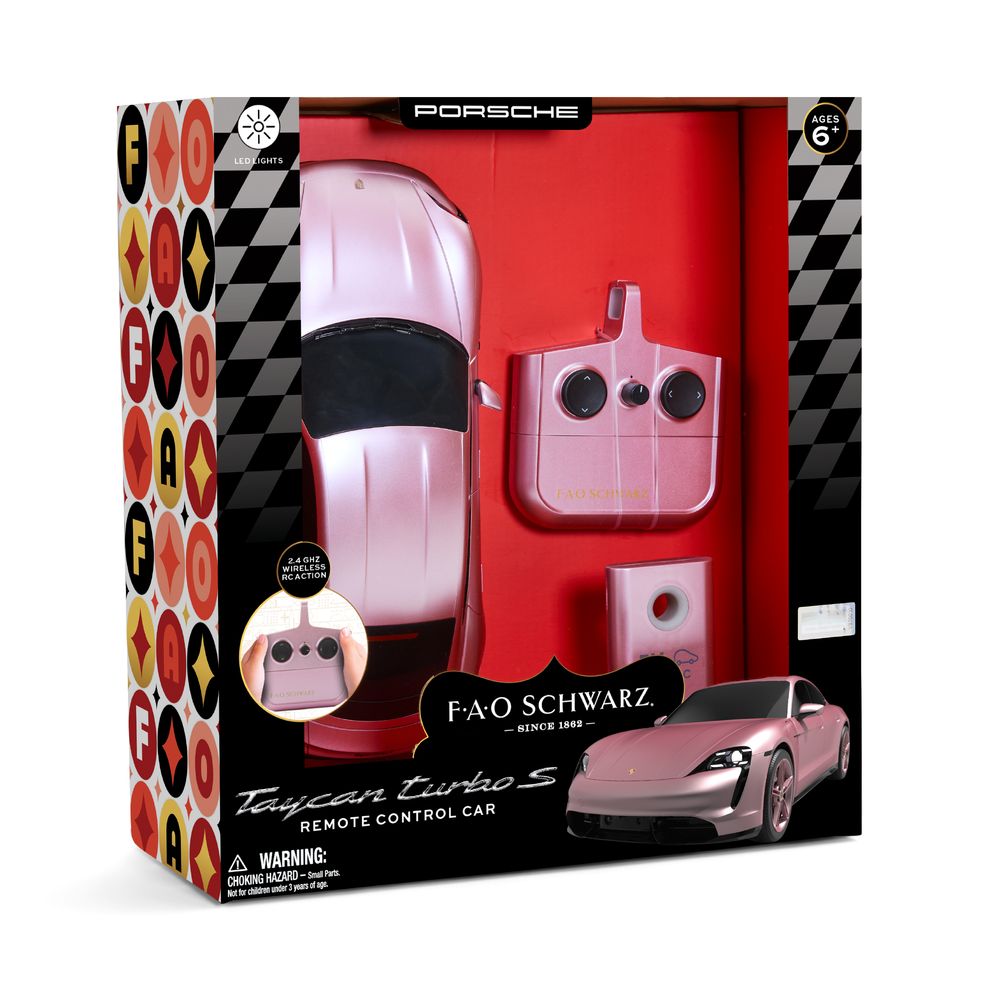 FAO Schwarz - Porsche Taycan Turbo S RC Car - Vehicles