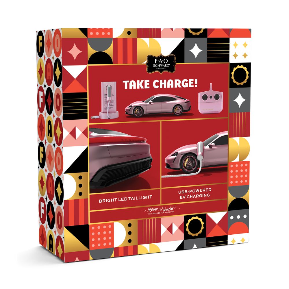 FAO Schwarz - Porsche Taycan Turbo S RC Car - Vehicles