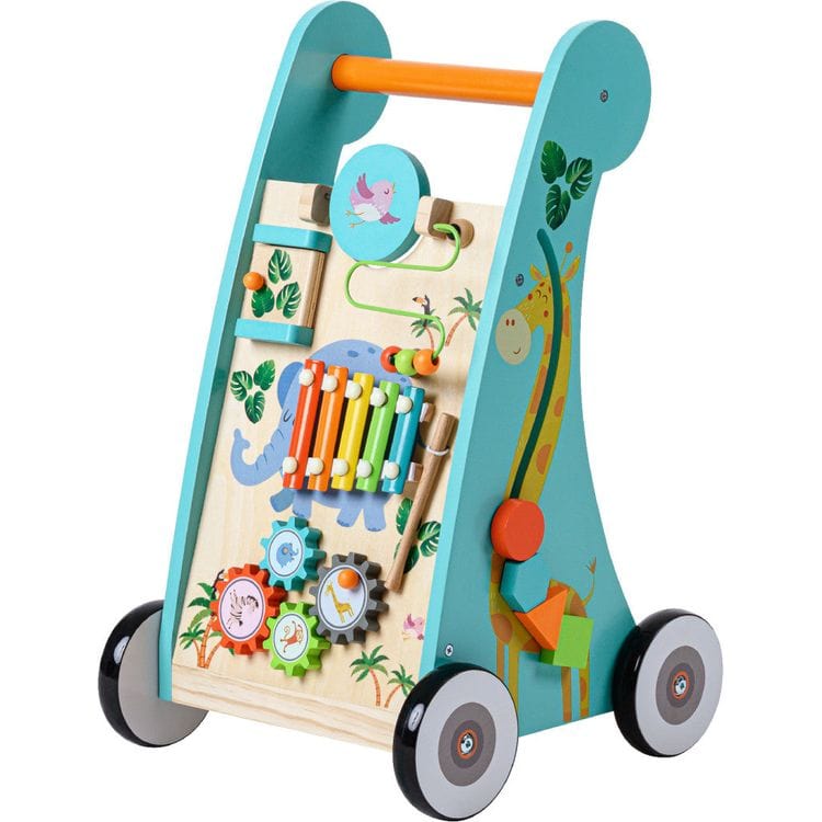 Teamson Kids - Preschool Play Lab Baby Walker and Activity Station - Infants