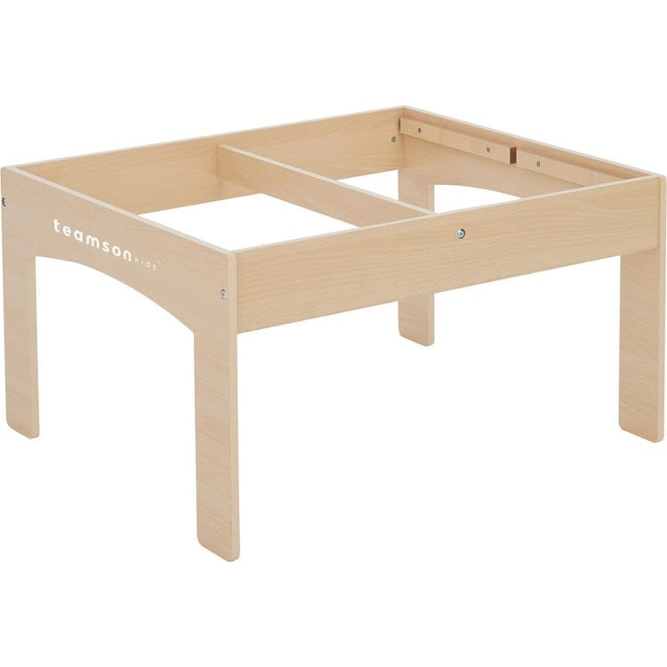 Teamson Kids - Preschool Play Lab Toys Table with 85-piece Train & Town Set - Preschool