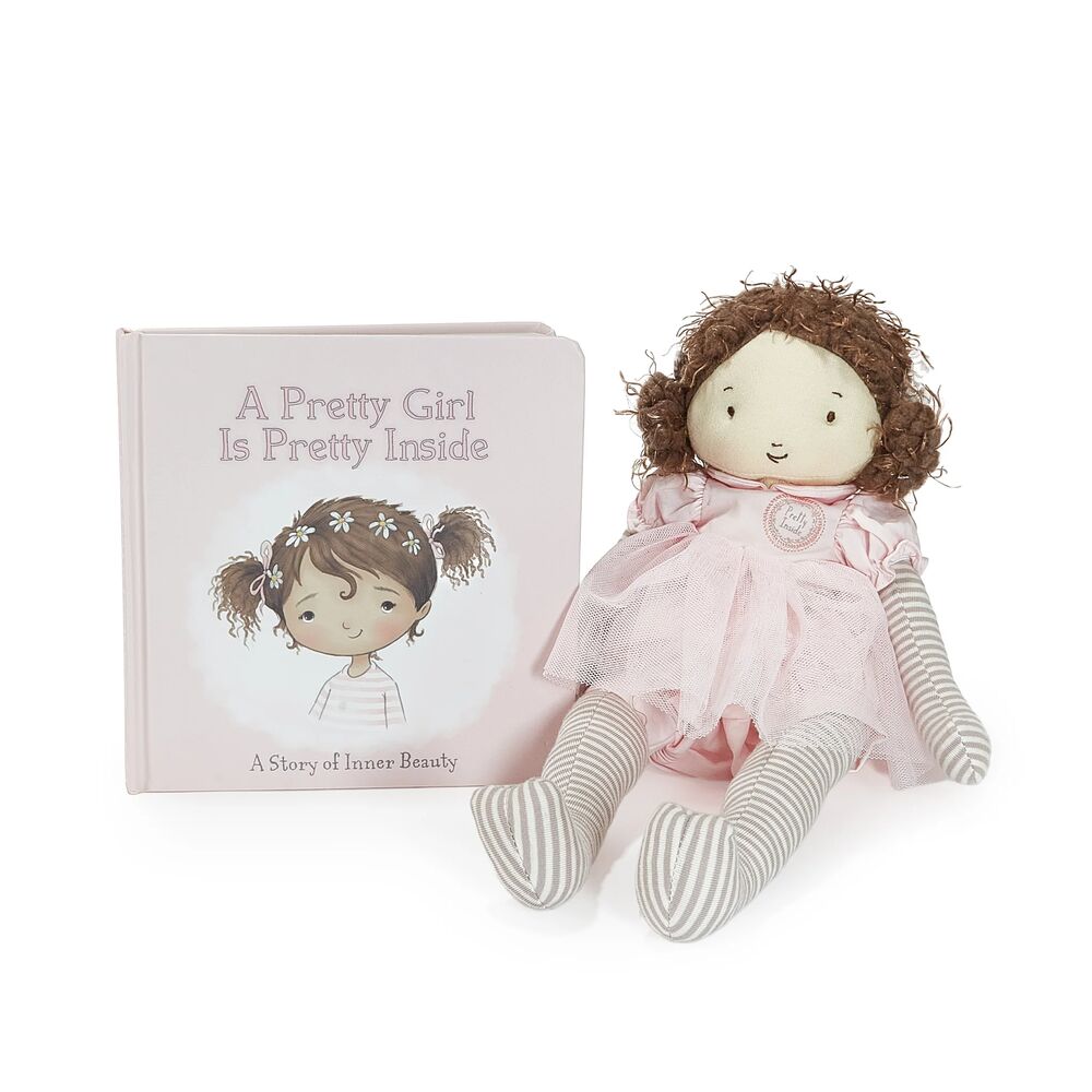 Bunnies By The Bay - Pretty Girl Elsie Plush & Book Bundle - Infants