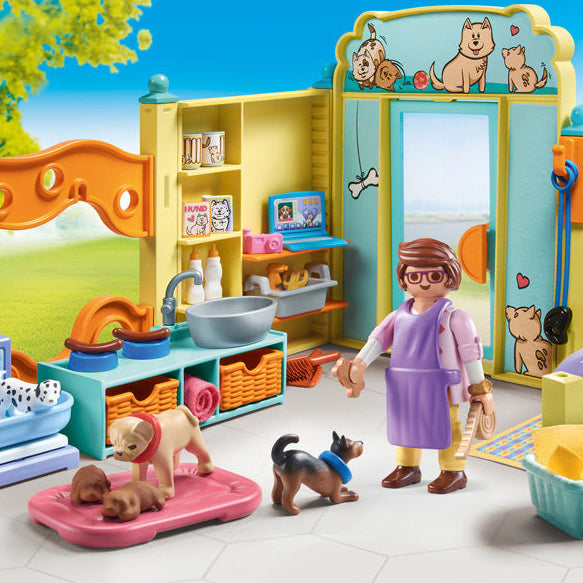 Playmobil - Puppy Care Center Playset - Preschool
