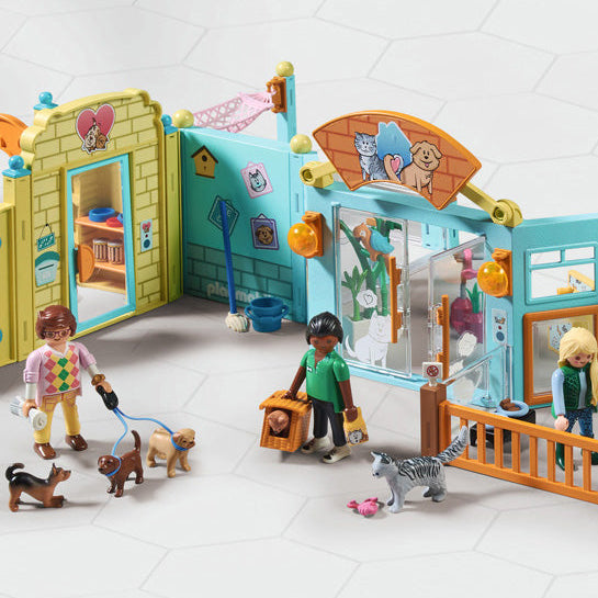 Playmobil - Puppy Care Center Playset - Preschool