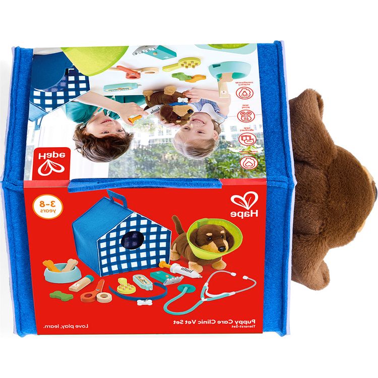 Hape - Puppy Clinic Veterinary Set - Preschool