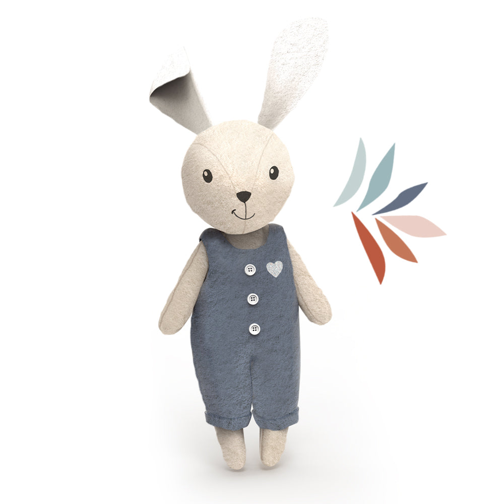 Speedy Monkey - Rabbit Family Doll Set - Dolls