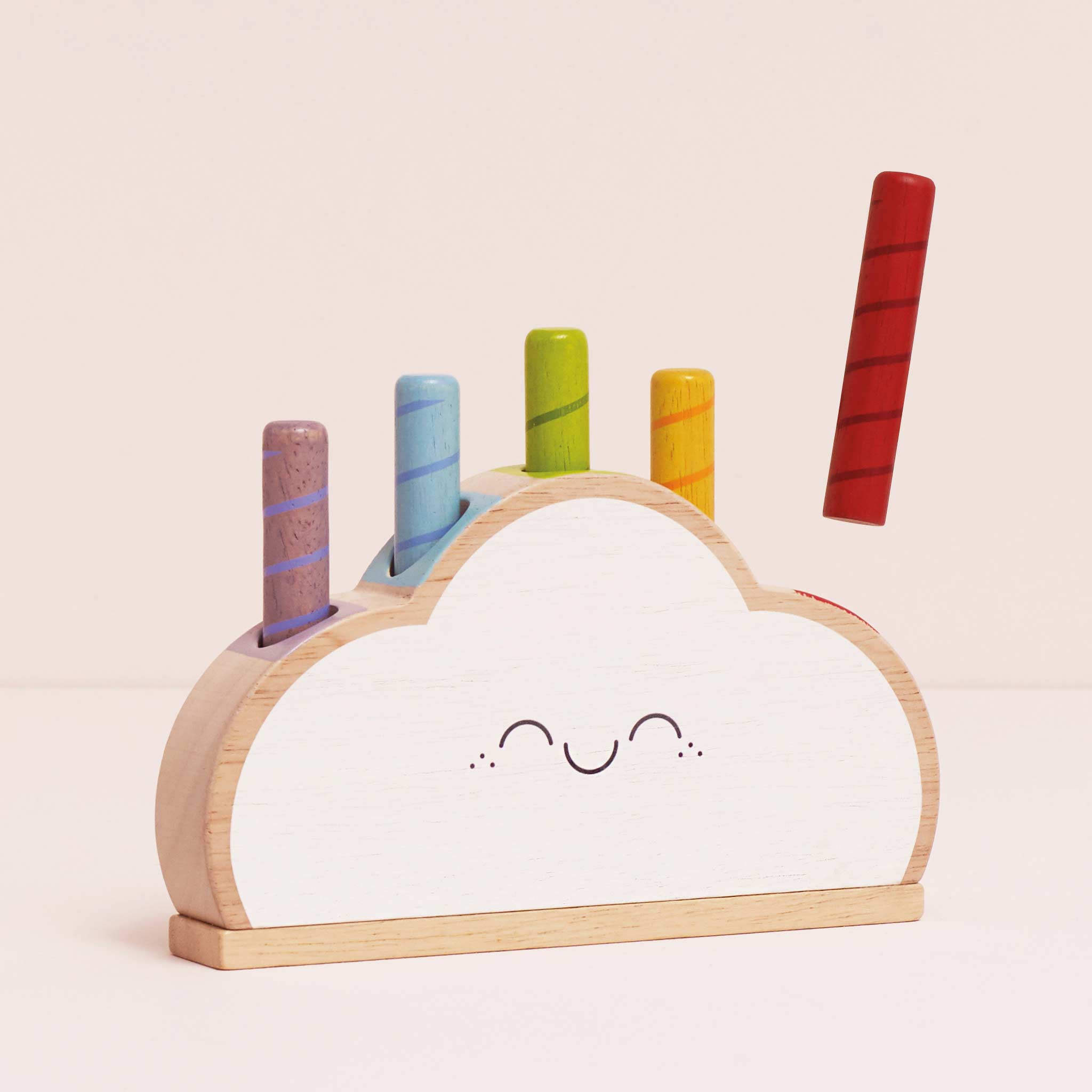 Le Toy Van - Rainbow Cloud Pop-up Toy - Infants