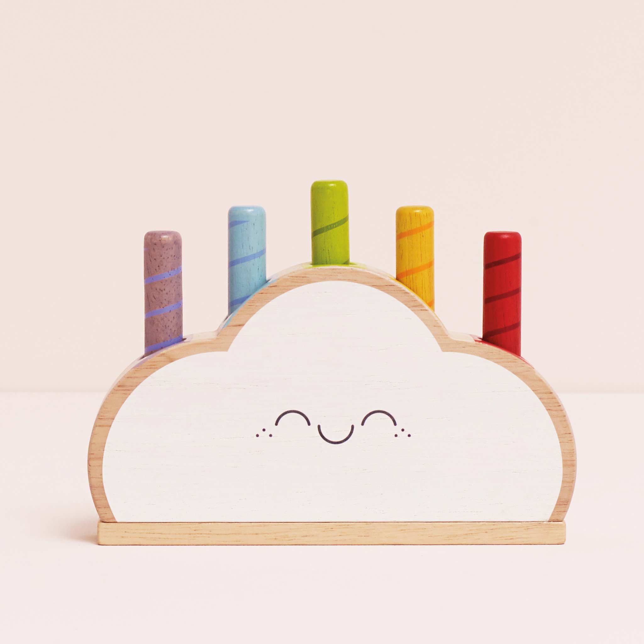 Le Toy Van - Rainbow Cloud Pop-up Toy - Infants