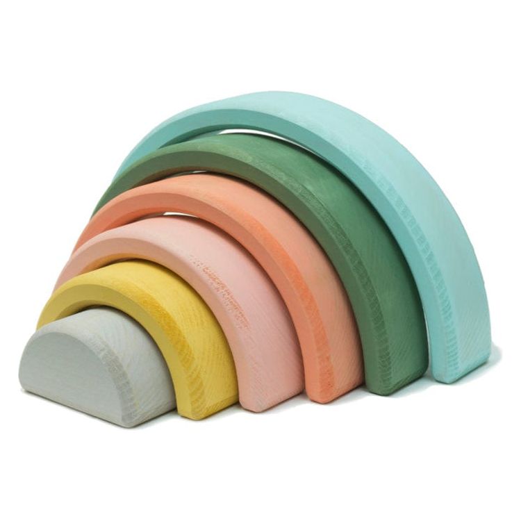 Wonder & Wise - Rainbow Nesting Blocks - Infants